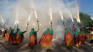 Els balls infantils i les barraques inicien aquest dimarts la Festa Major de Sant Pere. Ajt Sant Pere de Ribes