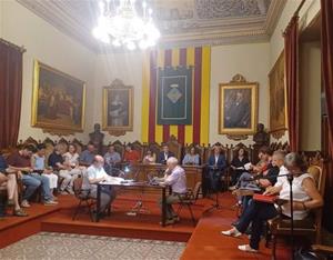 Els grups municipals prenen posicions en el primer ple del nou mandat de Francisco Romero a Vilafranca. Ramon Filella