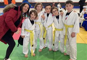 Els judoques de l'Escola de Judo Vilafranca-Vilanova