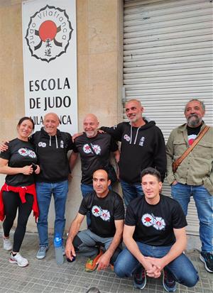 Els judoques de l´Escola de Judo Vilafranca-Vilanova
