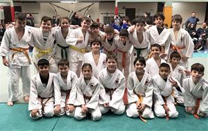 Els judoques del Club Judo Vilafranca-Vilanova