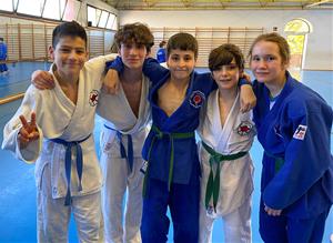 Els judoques del Club Judo Vilafranca-Vilanova