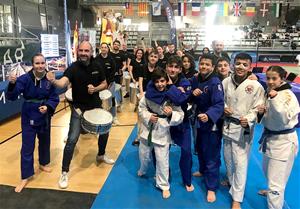 Els judoques del Club Judo Vilafranca-Vilanova