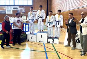 Els judoques del Club Judo Vilafranca-Vilanova