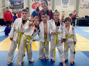 Els judoques del Club Judo Vilafranca-Vilanova