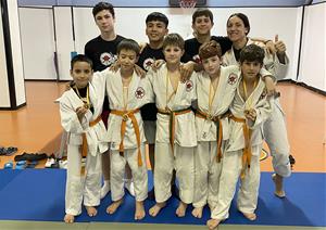 Els judoques del Club Judo Vilafranca-Vilanova