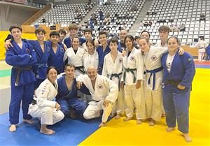 Els judoques del Club Judo Vilafranca-Vilanova