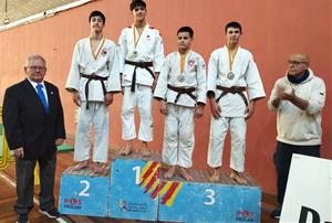 Els judoques del Club Judo Vilafranca-Vilanova