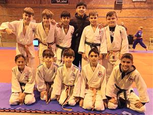 Els judoques del Club Judo Vilafranca-Vilanova