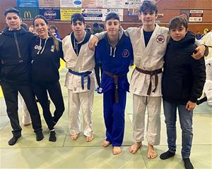 Els representants de l’Escola de Judo Vilafranca-Vilanova