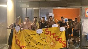 Els socorristes de Sitges es classifiquen per al Campionat Internacional i reivindiquen millores laborals