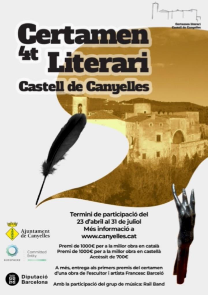 En marxa la quarta edició del Certamen Literari Castell de Canyelles. EIX