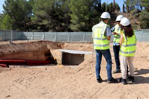 Endesa desmantella els túnels subterranis de l'antiga central tèrmica de Cubelles