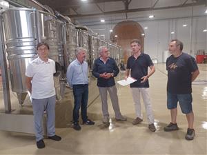 Entra en funcionament el viver de cellers de la nau Cortina de Vilafranca. Ajuntament de Vilafranca