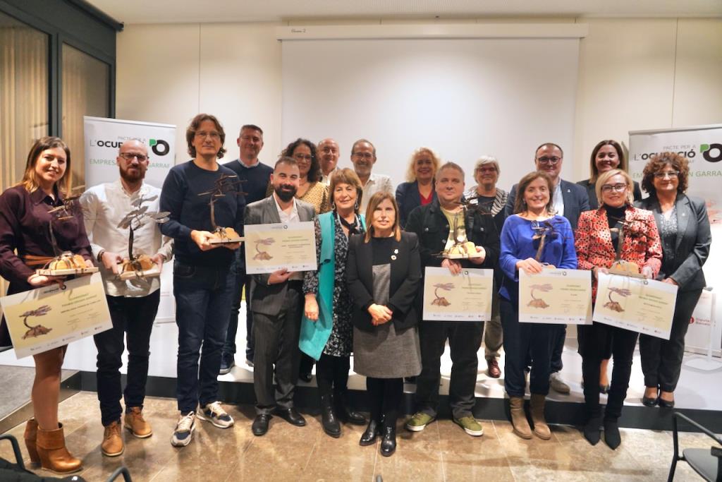 Es lliuren els Guardons “Empresa Origen Garraf” en reconeixement a empreses de la comarca. CC Garraf