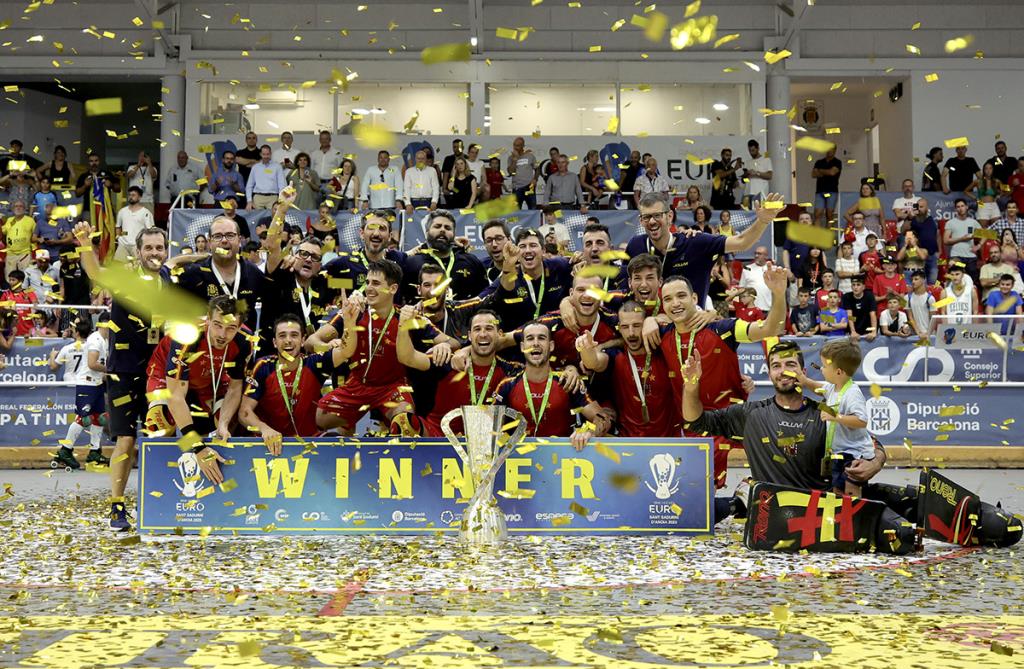 Espanya guanya el 55è Campionat Europeu Masculí d’hoquei patins. World Skate Europe