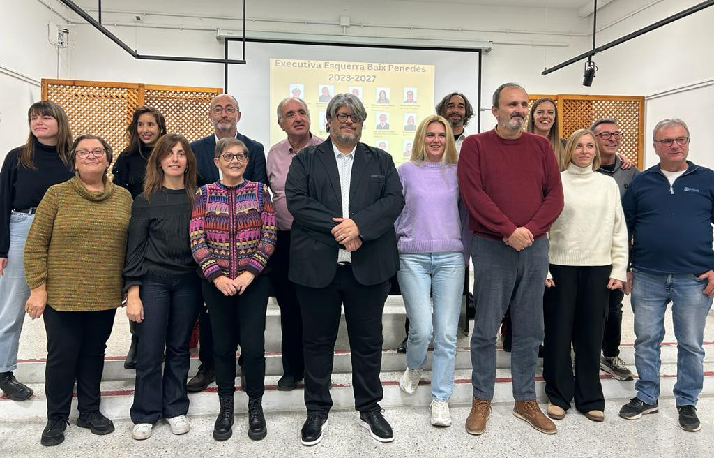 Executiva comarcal d’ERC del Baix Penedès. Eix