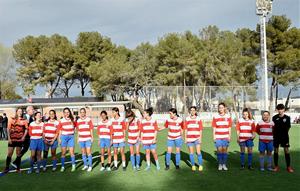 Exhibició de futbol femení per l'estrena de la nova gespa del camp de futbol de Ribes