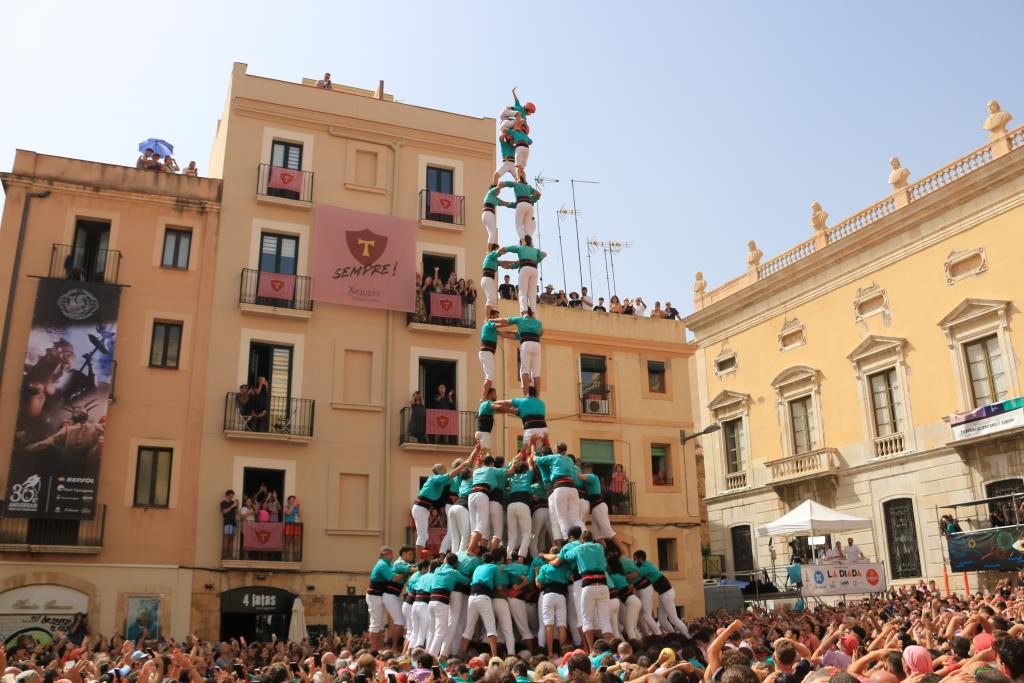 Exhibició de gamma extra a la diada del primer diumenge de Santa Tecla de Tarragona. ACN