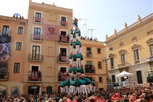 Exhibició de gamma extra a la diada del primer diumenge de Santa Tecla de Tarragona