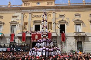 Exhibició de gamma extra a la diada del primer diumenge de Santa Tecla de Tarragona