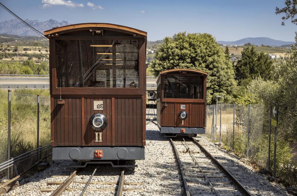 Ferrocarrils inicia les tasques de revisió anual del Funicular de Gelida. Generalitat de Catalunya