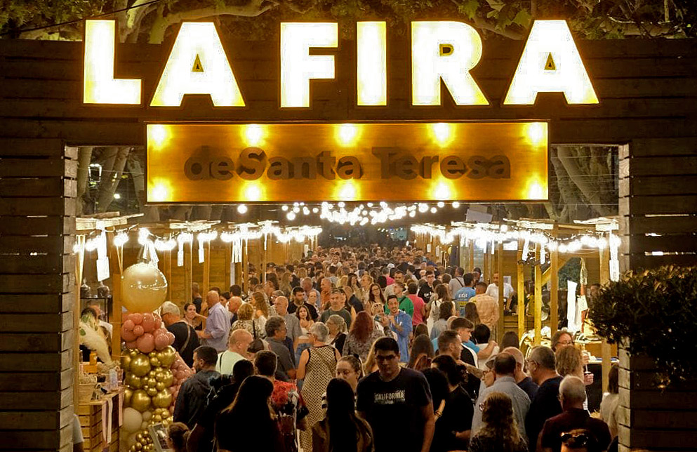 Fira de Santa Teresa del Vendrell. Eix