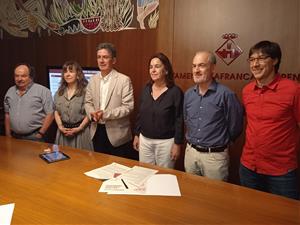 Francisco Romero crea una nova àrea de seguretat ciutadana i suprimeix els càrrecs de confiança a Vilafranca. Ramon Filella