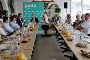 Giró diu a Sitges que el model econòmic de Junts és 