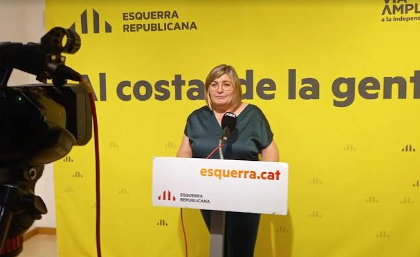 Glòria Rosell, nova presidenta local d'Esquerra Republicana de Vilafranca. Eix