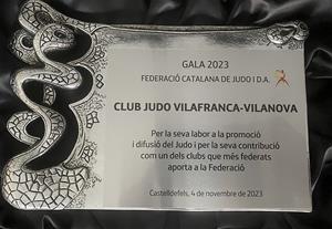 Guardons de l’Escola de Judo Vilafranca-Vilanova