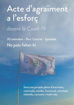 Igualada prepara un homenatge a la ciutadania i recollir fons per la Covid persistent. EIX