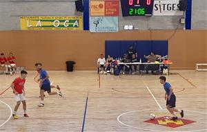 Imatge d'arxiu de les 24 Hores Futbol Sala Sitges. Eix