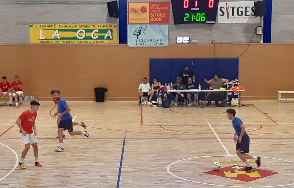 Imatge d'arxiu de les 24 Hores Futbol Sala Sitges. Eix