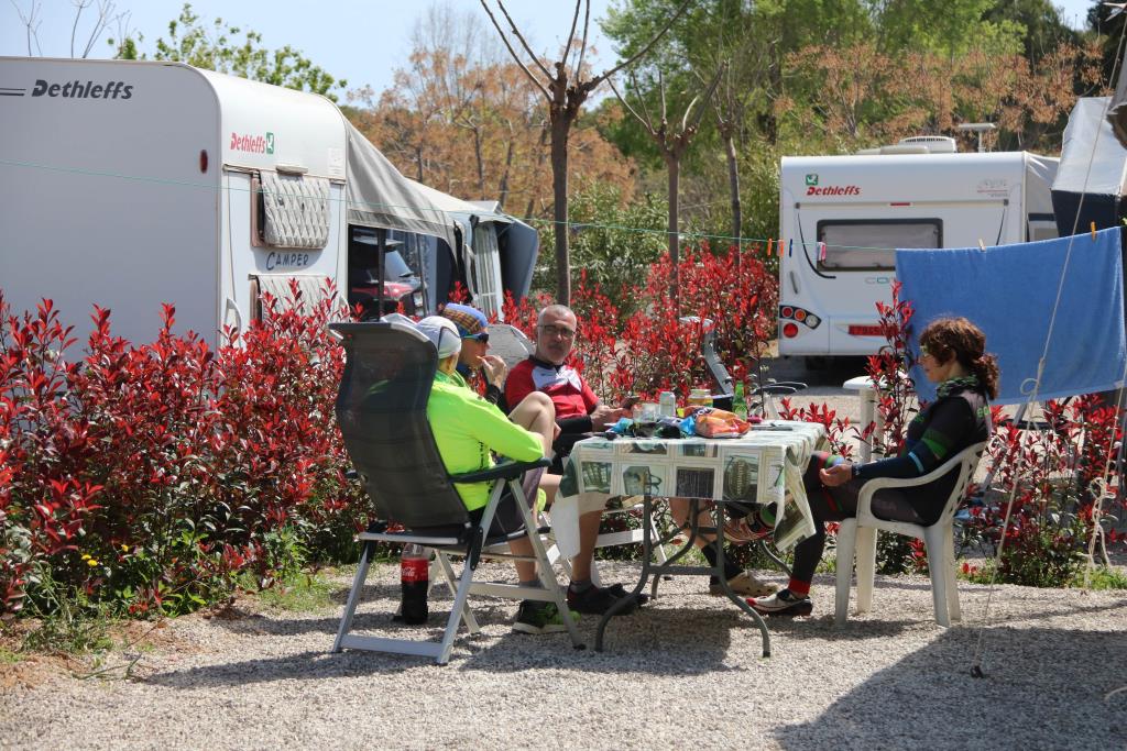 Imatges del càmping Vilanova Park, a Vilanova i la Geltrú. ACN