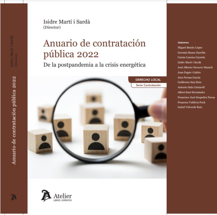 Isidre Martí Sardà publica un nou llibre de dret públic. EIX