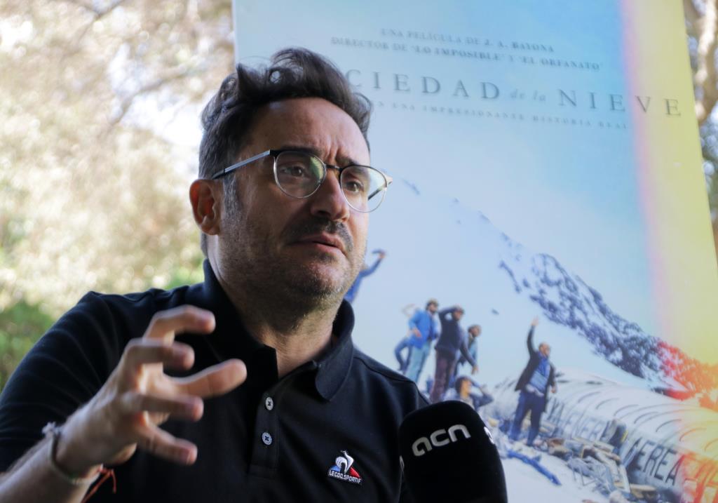 J. A. Bayona rebrà el Premi Màquina del Temps del certamen, on presenta ‘La sociedad de la nieve’. ACN