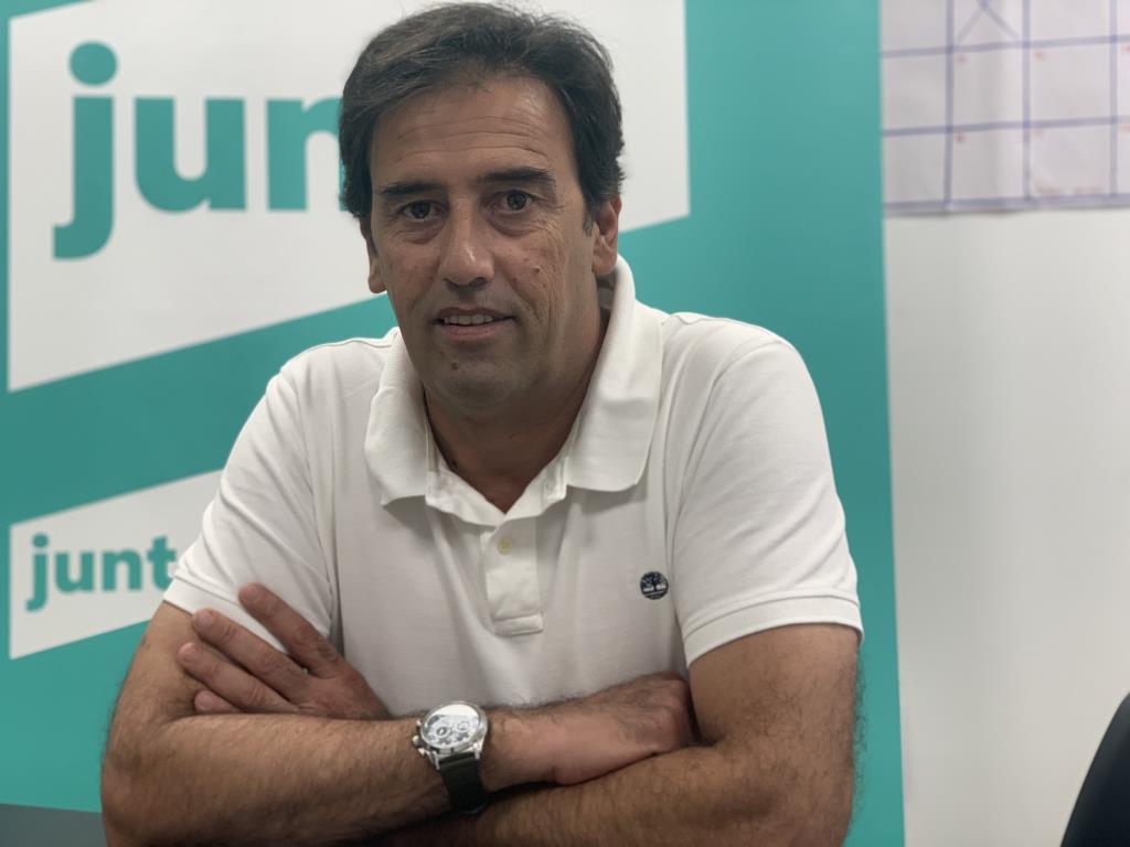 Jaume Carnicer, regidor i portaveu de Junts per Catalunya a Vilanova i la Geltrú. EIX