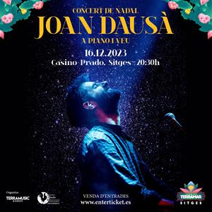 Joan Dausà oferirà un concert de Nadal a piano i veu al Casino Prado de Sitges