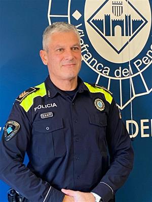 Joan Vich, nou cap de la Policia Local de Vilafranca. Ajuntament de Vilafranca