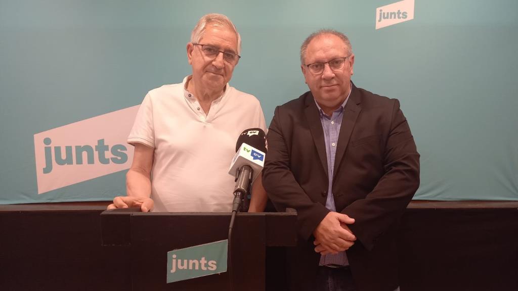 Josep María Llasat i Lluis Navarrete. Junts
