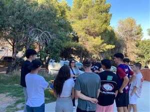 Joves talents de la música urbana en català participen a l'estada creativa de l'alberg de Coma-ruga