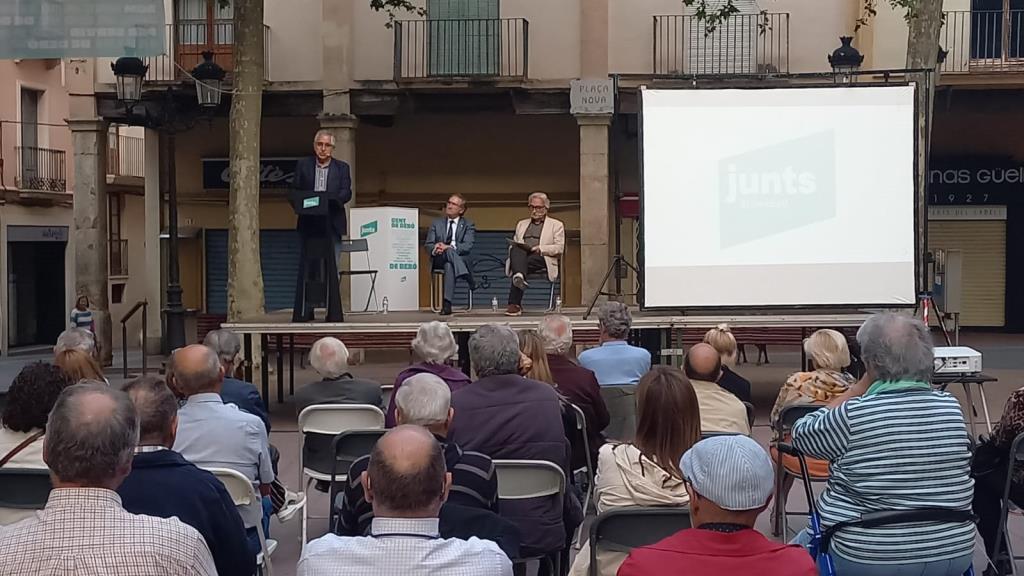 Junts del Vendrell fa l’acte central de campanya amb l'exconseller Giró. Junts