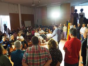 Junts i Via presenten la candidatura a l'alcaldia de Sant Pere de Ribes amb Albert Bonet al capdavant. Junts i ViA