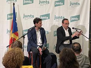 Junts per Vilanova debat sobre l'espai públic amb Josep Rull com a convidat