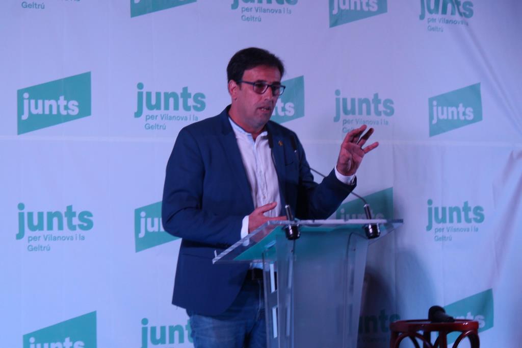 Junts presenta Jaume Carnicer com a candidat a l'alcaldia de Vilanova. Junts