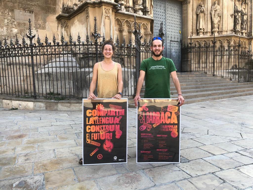 La Barraca programa desenes d'activitats per la Festa Major de Vilafranca. La Barraca 