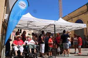La cercavila de la festa major de Vilafranca adapta un tram per a persones sensibles, amb música baixa i sense petards