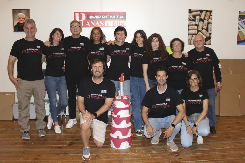 La comèdia del martinenc Ramon Grau, Cunyades, celebra el seu primer aniversari als escenaris. EIX