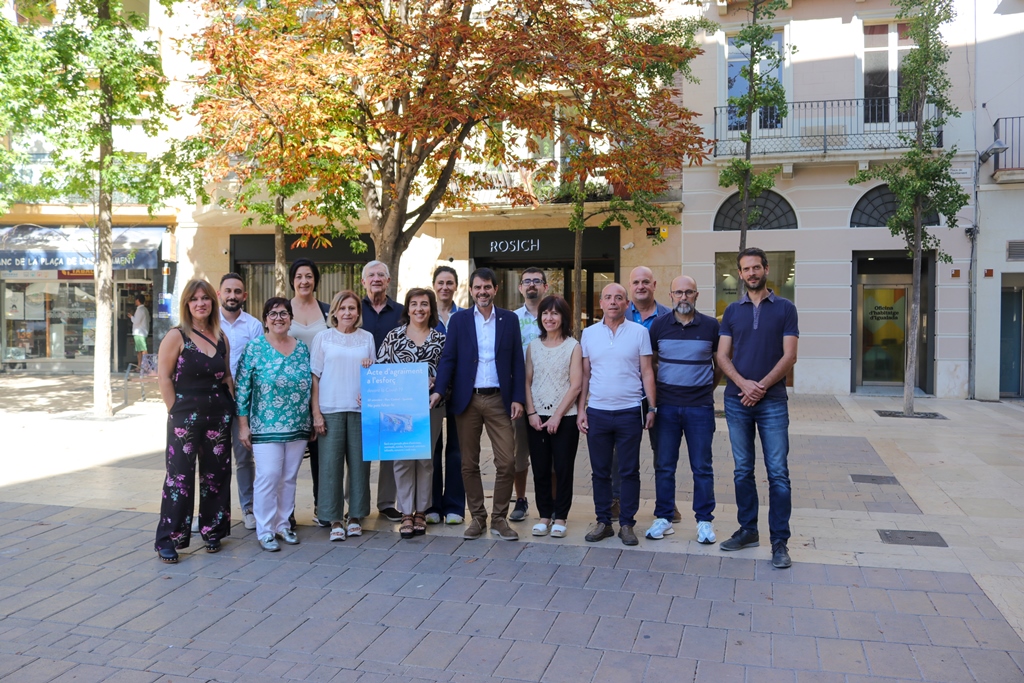 La Conca d’Òdena es bolca en l’homenatge als professionals de la salut que se celebra aquest dissabte al Parc Central. Conca d'Òdena